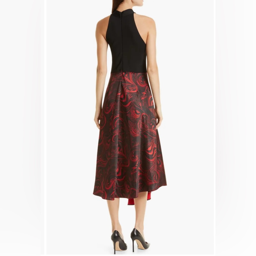 Ted baker London Rosieo Twist Knit Bodice Midi Dress - Picture 2 of 12